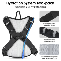 Sac à dos de cyclisme, sac d'hydratation pour sports de plein air, course à pied, sports nautiques, vélo, polyester durable, 20-36L, unisexe