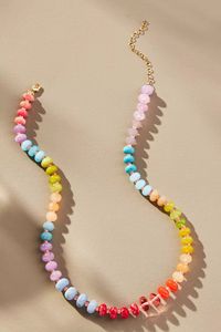 Zooying Adjustable <strong>Boho</strong> <strong>Necklace</strong> Gold Plated Stainless Steel Chain Genuine Stone Beads Layered Jewelry for Women Gift - Product Image 3