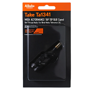 Ttake Ta1341 High Performance <b>Tap</b> Top Blue Coated Unf <b>Thread</b> 40 Degree Helix For Blind Holes Tolerance 2b - Product Image 2