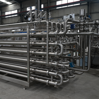 Pasteurisateur automatique de tubes de pâte de tomate, machine de pasteurisation pour sauces et ketchup