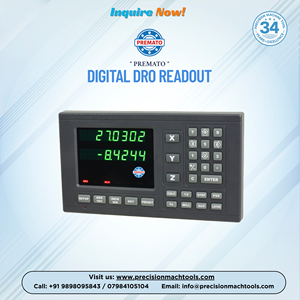 Premato Digital Readout Display Unit 0.005mm for <b>Punching</b> <b>Machine</b> 3 Months Warranty Made in Gujarat India - Product Image 2