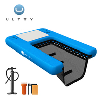 ULTTY Prix d'usine Slip et toboggan gonflable Échelle de bateau Tapis incliné Rampe de piscine pour chien Planches gonflables pour chiot