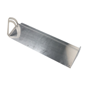 Pièce en tôle d'acier inoxydable, taille personnalisable, découpe au laser, pliage, soudage, composant mécanique - Product Image 3