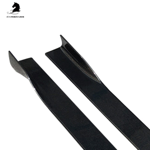 Falda lateral de fibra de carbono, <span class=keywords><strong>longitud</strong></span> personalizada, extensión de labios, para todos los coches - Product Image 6