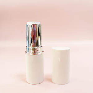Faible Quantité Minimale De Commande Blanc Couleur Cylindre Blanc Perle Rouge À Lèvres Tube de Rouge À Lèvres Contenant Emballage - Product Image 4