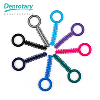 Denrotary Teeth White Ortodoncia 1040 Power O Rings Multi Key Tie Ligature Élastique Orthodontique pour Appareils Dentaires