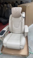 Siège d'origine Mercedes-Benz V260 pour repose-jambes électrique Mercedes benz V Klass, W447, VITO, Sprinter, sièges de capitaine beige pour fourgon