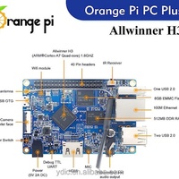 Orange Pi PC Plus AllWinner H3 1GB + 8GB Placa de Desarrollo de Código Abierto Mini PC Android/Ubuntu/Debian Nuevo