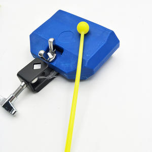 टक्कर सेट ड्रम सहायक एबीएस लकड़ी घंटे का लटकन उपकरणों लाल ब्लू उच्च बास cowbell - Product Image 4