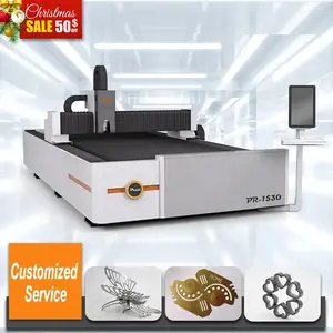 Large Area Cutter Raycus 1000w 2000w 1530 Fiber Laser Cutting Machine For Steel Plate