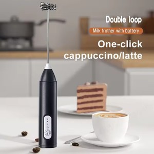 Wireless Milk Frother Electric Type-C Handheld Blender Stainless Steel Mini Coffee <b>Maker</b> Whisk Mixer for Coffee Cappuccino Cream - Product Image 1