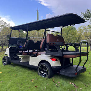 High Quality 4-Wheel UTV Electric <b>Golf</b> Cart 6-Seater 48V 30km/h 80-90km Range for Daily Commuting - Product Image 5