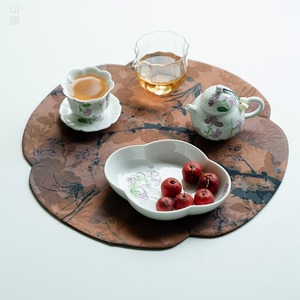 MSH <span class=keywords><strong>Tetera</strong></span> de lirio de los valles de porcelana blanca pintada a mano <span class=keywords><strong>Tetera</strong></span> fresca y sencilla - Product Image 3