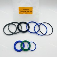 Kit de joints d'étanchéité pour vérin hydraulique 991/100098 compatible avec la chargeuse-pelleteuse JCB. Kit complet de joints pour révision de cylindre, Fourniture directe d'usine