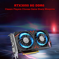 Carte graphique RTX3050 8GD6 très vendue, GPU de bureau RTX 3050 pour PC