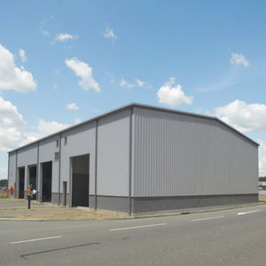 هيكل جاهز خفيف الوزن ، تصميم حديث منخفض التكلفة لمستودعات المعادن الصناعية - Product Image 1