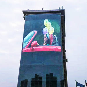 Pellicola Adesiva 3D Trasparente per Schermo LED da Parete per Pubblicità Esterna - Product Image 4