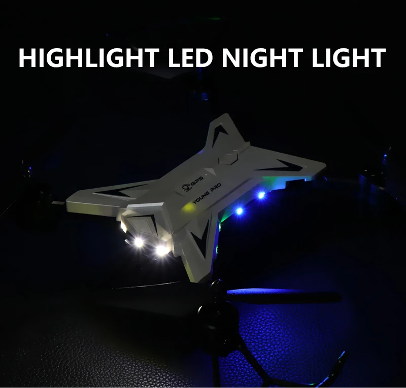 KY601G Drone, highlight led night light crepe 770 youn