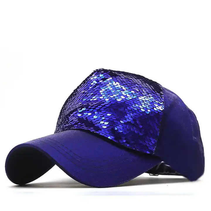 Glitter Baseball Cap- Various Colors