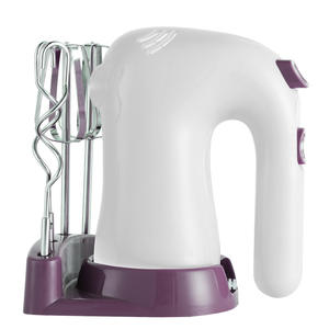 Batteur à œufs électrique portable 120W, boîtier en plastique avec bouton d'éjection des fouets, pour la pâtisserie et le mélange des pâtes en cuisine - Product Image 1