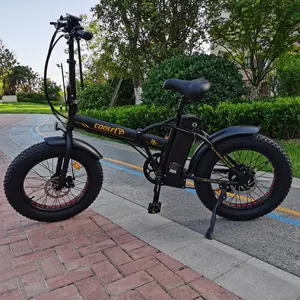 Умный дизайн по бездорожью с толстыми покрышками 20 дюймов 36 В 12.5ah 500w 750w FIIDO D4S Электрический горный велосипед BMX Байк, способный преодолевать Броды складной велосипед для оптовой продажи
