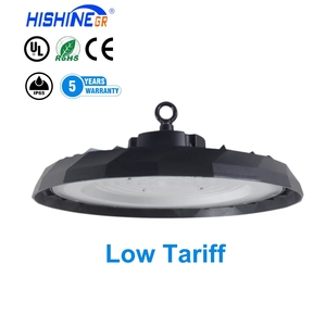 Hishine รับประกัน5ปี50W-500W ยูเอฟโอสูงแสงเบย์สำหรับคลังสินค้าและการใช้งานกลางแจ้ง30000ลูเมน IP65อลูมิเนียมอัลลอยไดอะลักซ์ - Product Image 1