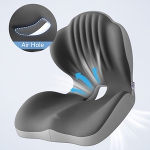 Coussin de siège ergonomique en mousse à mémoire de forme orthopédique de qualité supérieure, monobloc, confort durable, fabricant de coussins de siège - Product Image 6