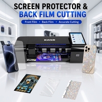 Machine de découpe de protection d'écran professionnelle KASR pour film en hydrogel TPU et protection des appareils mobiles