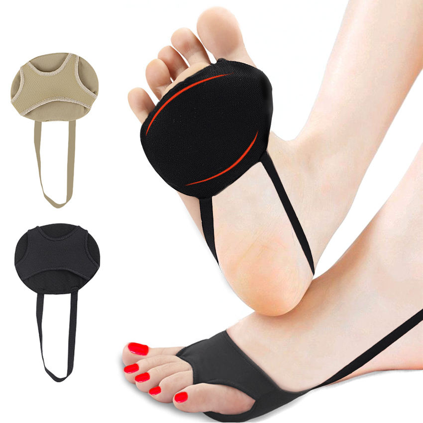 Metatarsal Pads with Non Slip Heel Strip Ball of Foot Protection