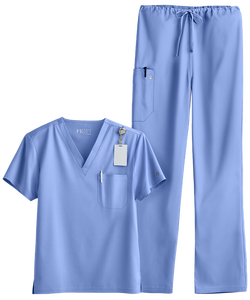 Basic Unisex Polyester/Rayon/Spandex <strong>Scrub</strong> <strong>Set</strong> - Product Image 5