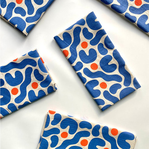 Bán buôn tùy chỉnh in bông khăn trà tự nhiên thăng hoa khăn bếp - Product Image 5