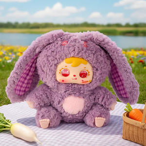 دمية سامويل الأصلية الكبيرة على شكل أرنب محشوة عالية الجودة رائجة البيع دمية حظ أصلية 100٪ بعيون تدور 360 درجة - Product Image 5