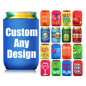 Hộp Giữ Nhiệt In Logo Thiết Kế Theo Yêu Cầu Hộp Giữ Nhiệt Bằng Cao Su Neoprene Trống Rỗng Đựng Bia Thông Dụng Coozy - Product Image 2