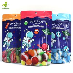 Diseño personalizado de grado alimenticio Festival Navidad cremallera resellable bolsa de Mylar bolsa de pie dulce liofilizado bolsas de embalaje de dulces - Product Image 4