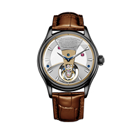 Montres-bracelets mécaniques pour hommes, style rétro, tourbillon volant, lumineuses, étanches, nouvelle conception, fabrication OEM/ODM