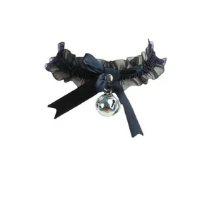 Magnifique collier clochette en dentelle avec nœud pour femme, accessoire de cou taille M, anneau de jambe sexy, attaque rapide, vente en gros d'usine. - Product Image 4