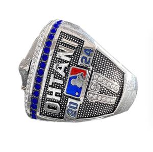 Cincin Logam Edisi Juara MLB Los Angeles Dodgers 2020, Penjualan Laris Lintas Negara, Perhiasan Fashion Grosir - Product Image 4