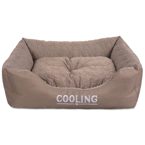 Venta al por mayor de lujo de tela Oxford cama impermeable para perros cama refrescante para perros - Product Image 1