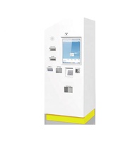 Kiosque de paiement en espèces par carte bancaire à écran tactile capacitif de 22 pouces distributeur automatique tout-en-un à contrôle industriel