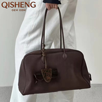 Sac fourre-tout en cuir véritable de haute qualité, personnalisé, vente en gros, grande capacité, sac à bandoulière, sac à main décontracté, polyvalent, de luxe, tendance