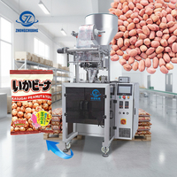 Bevroren Frieten Roll Film Verticale Flow Type Kleine Auto Wegen Zakje Vullen Verpakking Pinda Machine Voor Kristalsuiker
