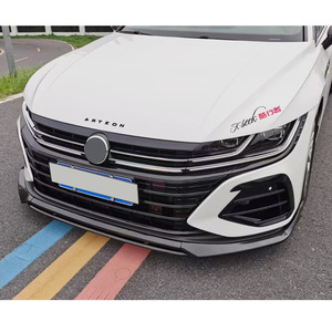 Adecuado para <span class=keywords><strong>Volkswagen</strong></span> <span class=keywords><strong>Arteon</strong></span> <span class=keywords><strong>R</strong></span> Versión Internacional <span class=keywords><strong>2021</strong></span>, Divisor Delantero de Cuatro Etapas RS, Parachoques Delantero Versión Internacional CC - Product Image 3
