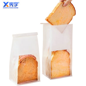 Commercio all'ingrosso eco-Friendly pane di cottura sacchetti di carta Kraft di imballaggio composito sacchetti di cibo per biscotti <span class=keywords><strong>Toast</strong></span> panini - Product Image 3