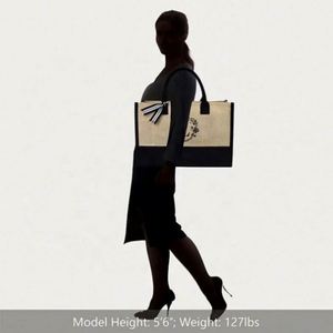 Wholesale Plain Custom Printed Letter Design <b>Large</b> Natural Eco Friendly Burlap Jute Shopping Tote <b>Beach</b> <b>Bag</b> With Logos - Product Image 4