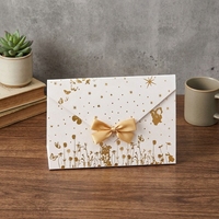Boîte cadeau triangulaire de luxe haut de gamme avec logo personnalisé en bronze, en carton écologique recyclable, pliable, pour mariage