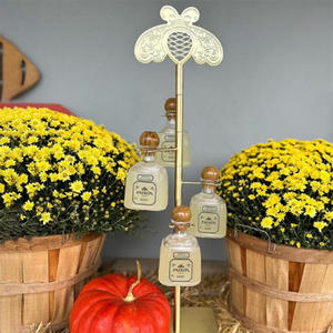 Exhibidor de Botellas de <span class=keywords><strong>Tequila</strong></span> de Metal Dorado Personalizado, Soporte de Acero Inoxidable para <span class=keywords><strong>España</strong></span>, Yichang, Western Son, E&J - Product Image 4