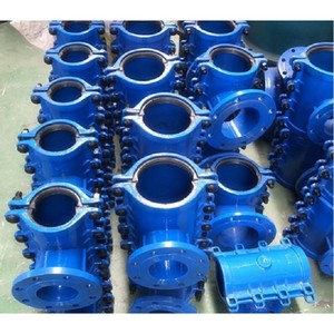 ข้อต่อท่อ PE แบบสามทาง ขนาด 100 มม. ทำจากเหล็กกล้าคาร์บอน ชนิดแกน  แบบเมตริก - Product Image 3