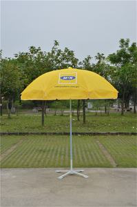 Sombrilla grande con logotipo de Color personalizado para exteriores, paraguas de Sol para jardín, 48 pulgadas, publicidad, playa, gran oferta - Product Image 2