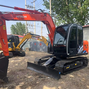 Excavadoras HITACHI ZX70 ZX60 ZX80 de tamaño pequeño, 7 toneladas, 6 toneladas, 8 toneladas, excavadoras de segunda mano, excavadoras de cadenas en venta - Product Image 1