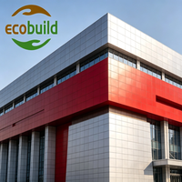 Panneaux composites aluminium-plastique (ACP) Alucobond FR couleur brillante 4mm pour enseignes, revêtements muraux et façades de bâtiments